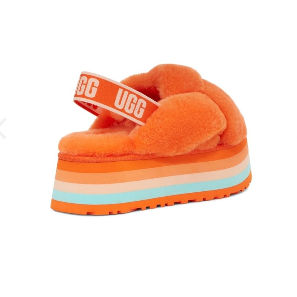 UGG Fluff Cross Disco Slippers - Picture 3 of 7